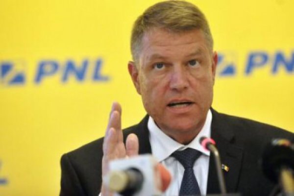 Iohannis: Dacă nu voi câştiga alegerile prezidenţiale, voi rămâne copreşedintele noului PNL